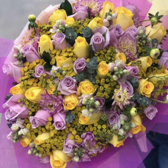 Rosas combinadas