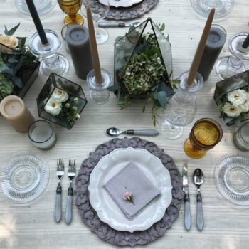 bodas-con-diseno-alternativo Un Encanto Geométrico en la Naturaleza