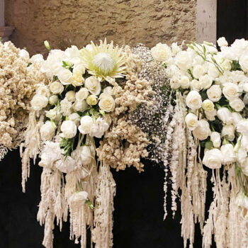 Tendencias para bodas: caminos de flores